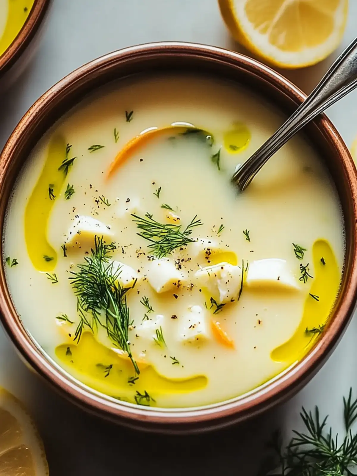 Heartwarming Avgolemono Soup: Perfect for Cozy Nights Avgolemono Soup