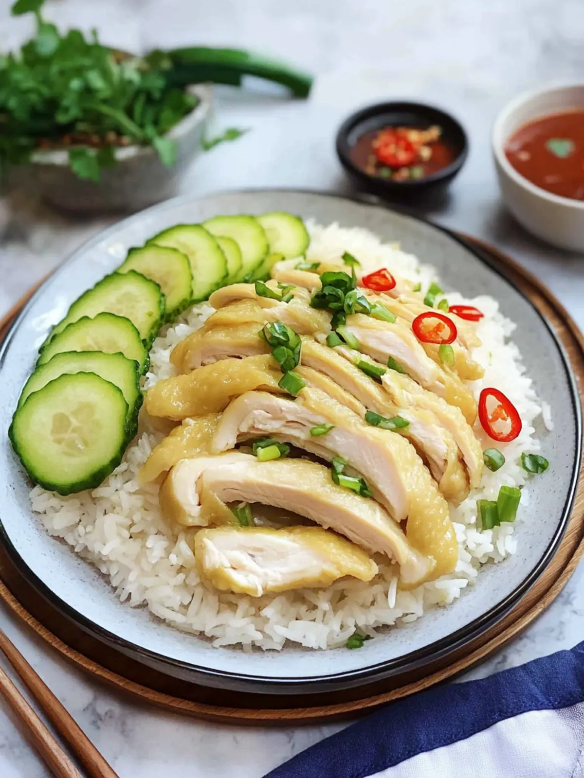Savory Hainanese ‘Chicken’ Rice: A Vegan Twist You’ll Love Hainanese ‘Chicken’ Rice