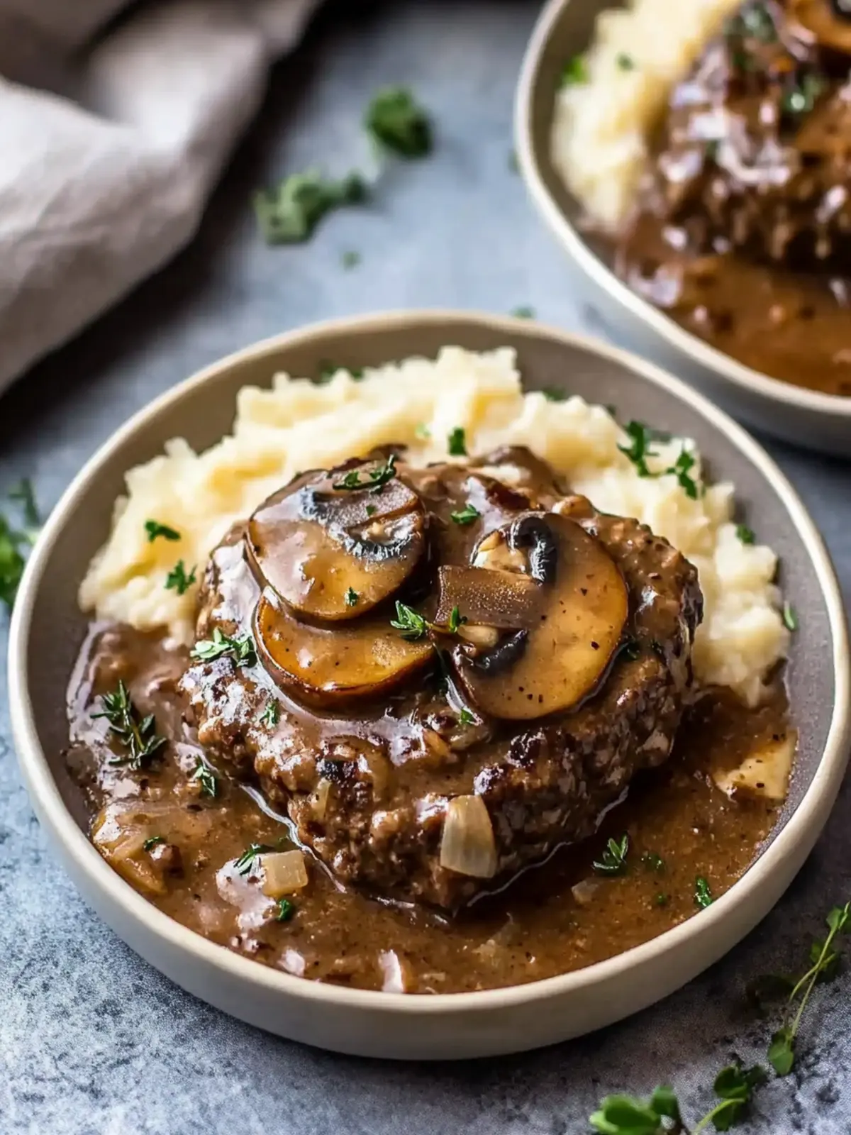 Mouthwatering Mushroom Keto Salisbury Steak You’ll Love Mushroom Keto Salisbury Steak