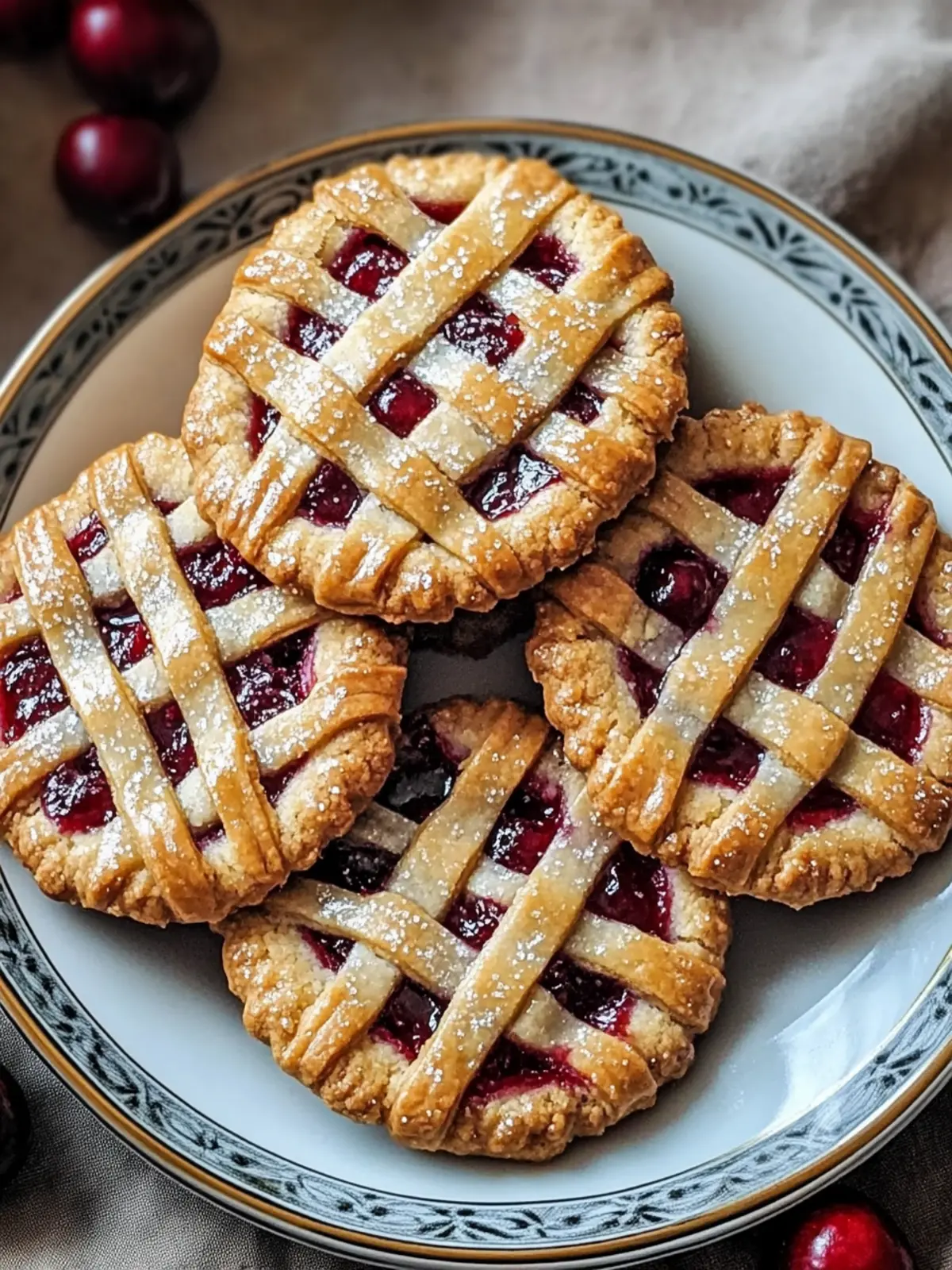 Irresistible Cherry Pie Cookies for Ultimate Sweet Cravings Cherry Pie Cookies