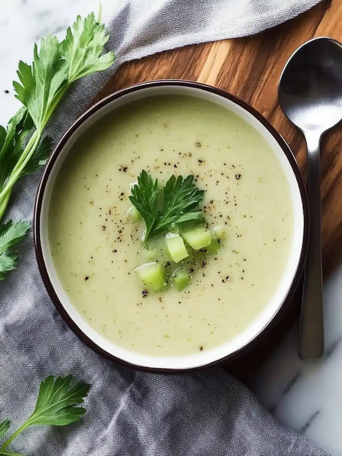 Delicious Paleo Cream of Celery Soup for Cozy Nights Paleo Cream of Celery Soup