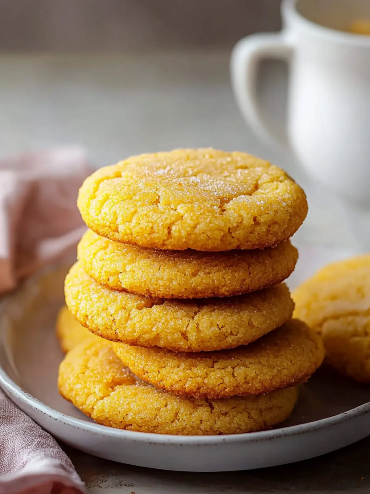 Honey Cornbread Cookies