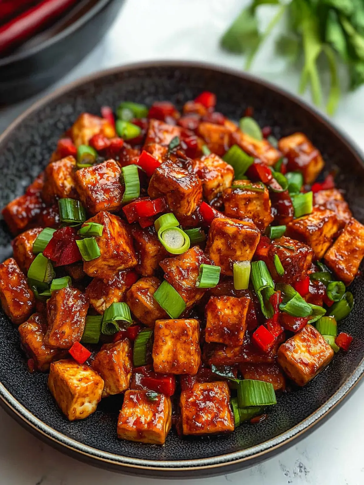 Crispy Szechuan Tofu That Bursts with Flavor and Heat Crispy Szechuan Tofu