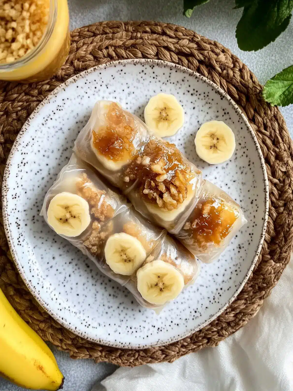 Delicious Caramelized Banana Crispy Rice Paper Rolls to Savor Caramelized Banana Crispy Rice Paper Rolls