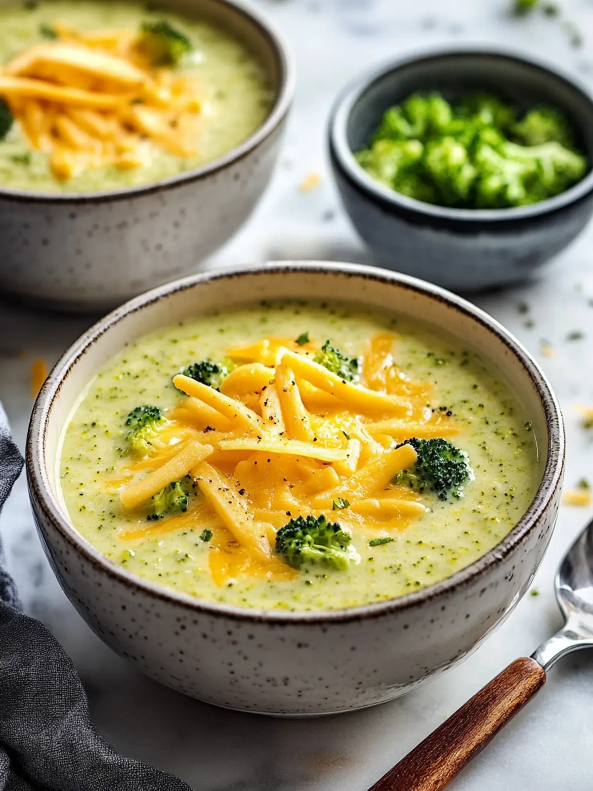 Creamy Broccoli Cheddar Soup in Just 15 Minutes Broccoli Cheddar Soup