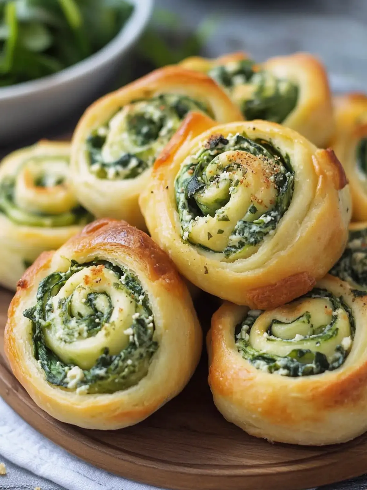 Spinach and Ricotta Rolls