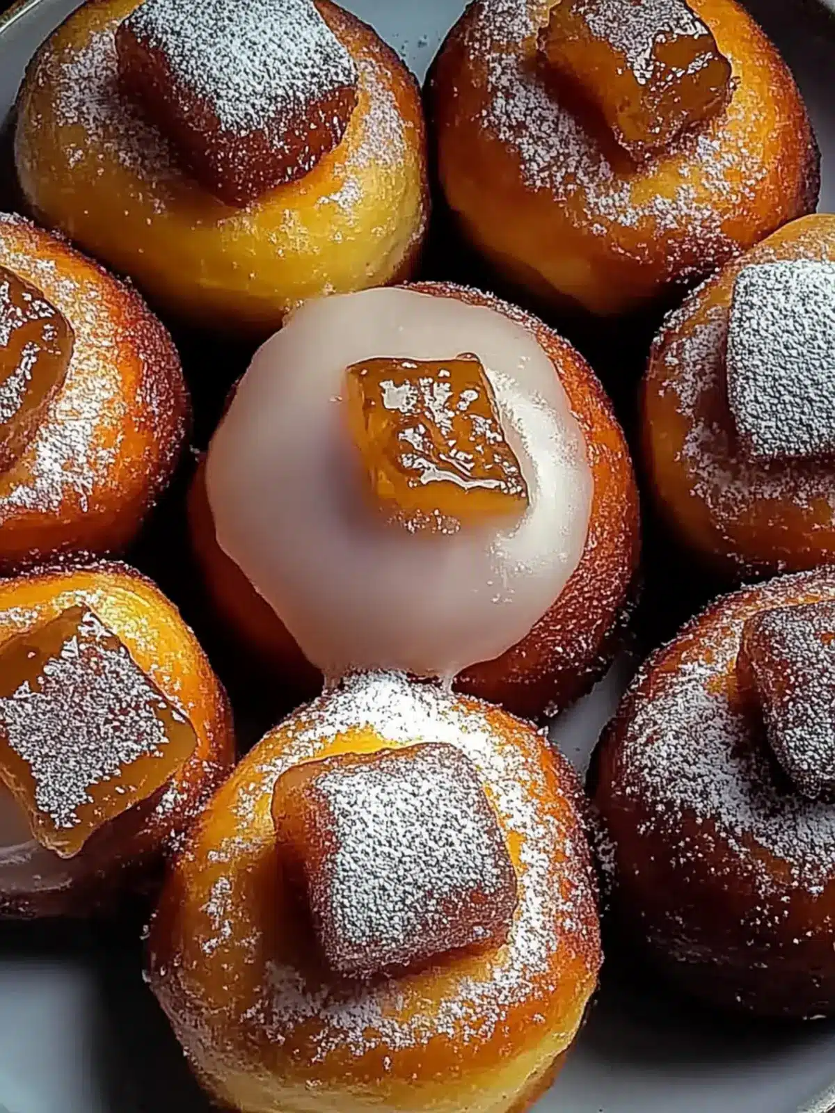 Irresistible Burnt Honey Brioche Donuts You’ll Crave! Burnt Honey Brioche Donuts