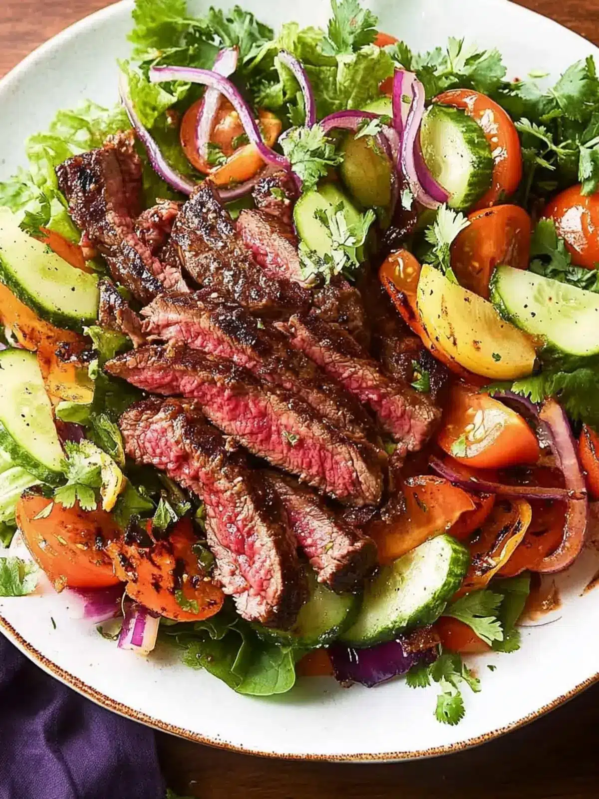 Savor the Flavor: Easy Fajita Steak Salad Recipe Fajita Steak Salad