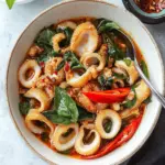 Savor Thai Squid with Fresh Basil in Just 25 Minutes Thai Squid