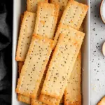 Homemade Cheese Crackers That Beat Fast Food Any Day Homemade Cheese Crackers