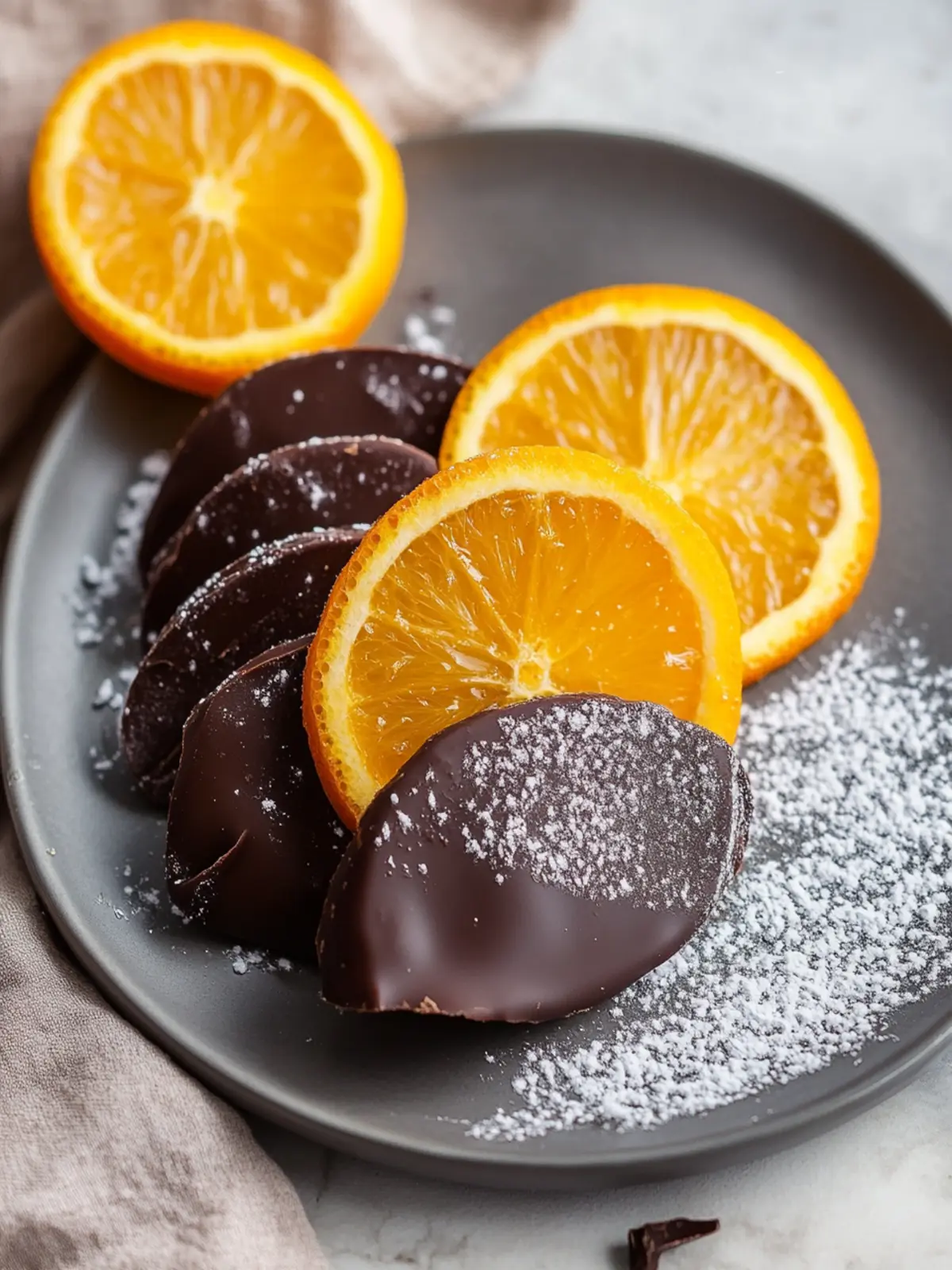 Delicious Candied Oranges Dipped in Chocolate Bliss Candied Oranges Dipped in Chocolate
