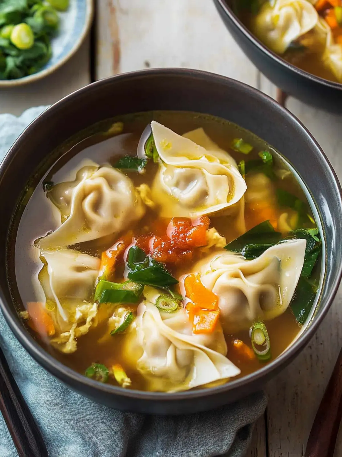 Delicious Vegetable Wonton Soup for Cozy Nights In Vegetable Wonton Soup