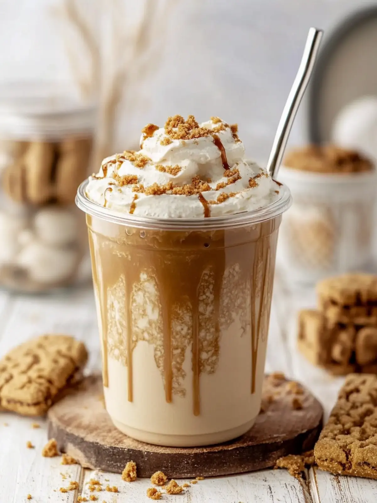 Amazing Cookie Butter Latte You Can Make in 4 Minutes Cookie Butter Latte