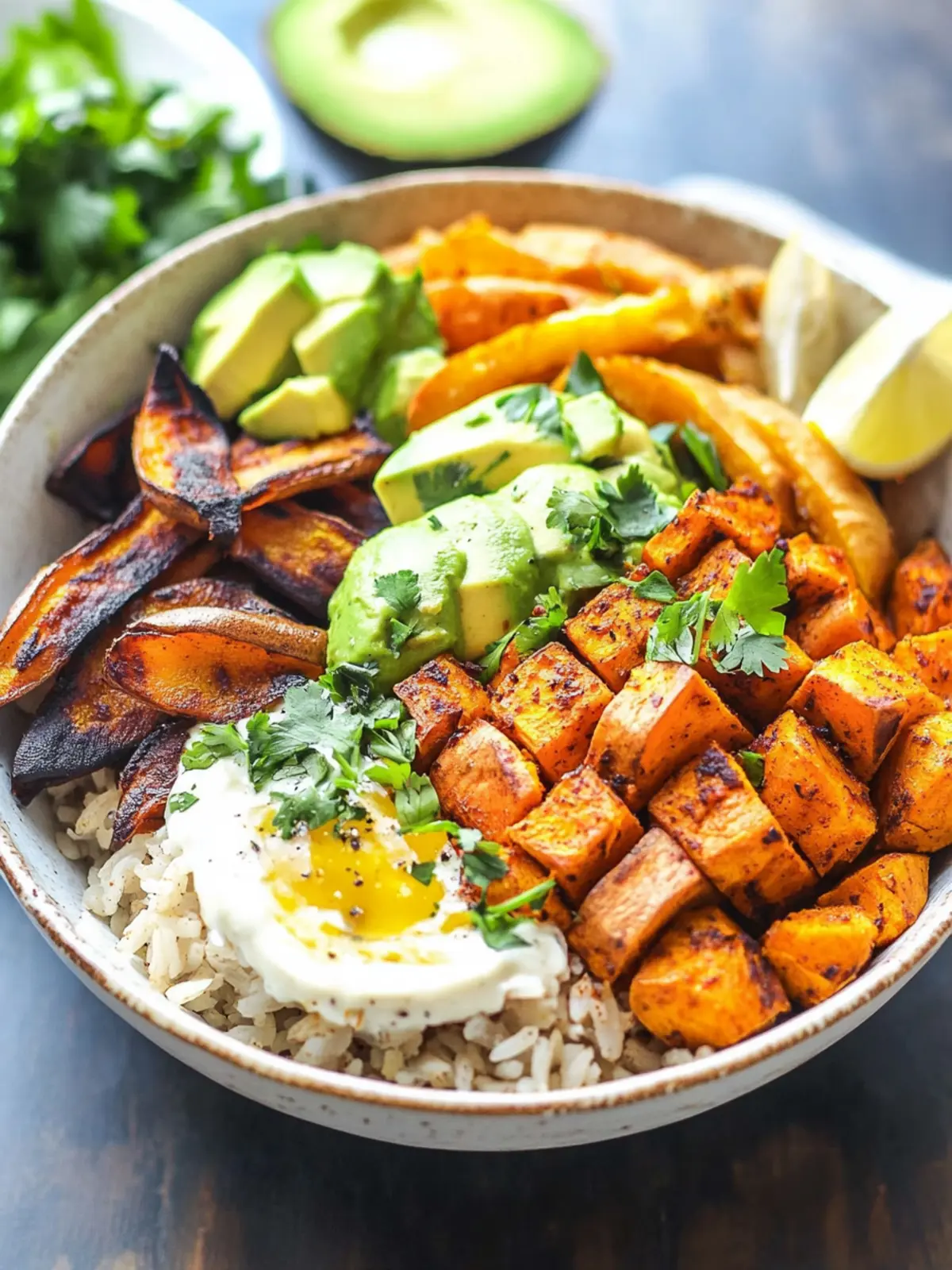 Zesty Cajun Sweet Potato Rice Bowl That Will Wow Your Tastebuds Cajun Sweet Potato Rice Bowl