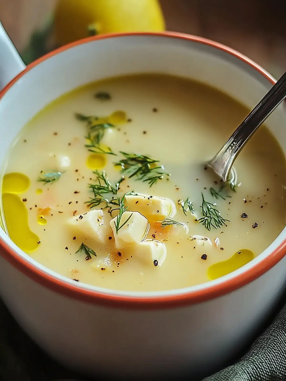 Heartwarming Avgolemono Soup: Perfect for Cozy Nights Avgolemono Soup