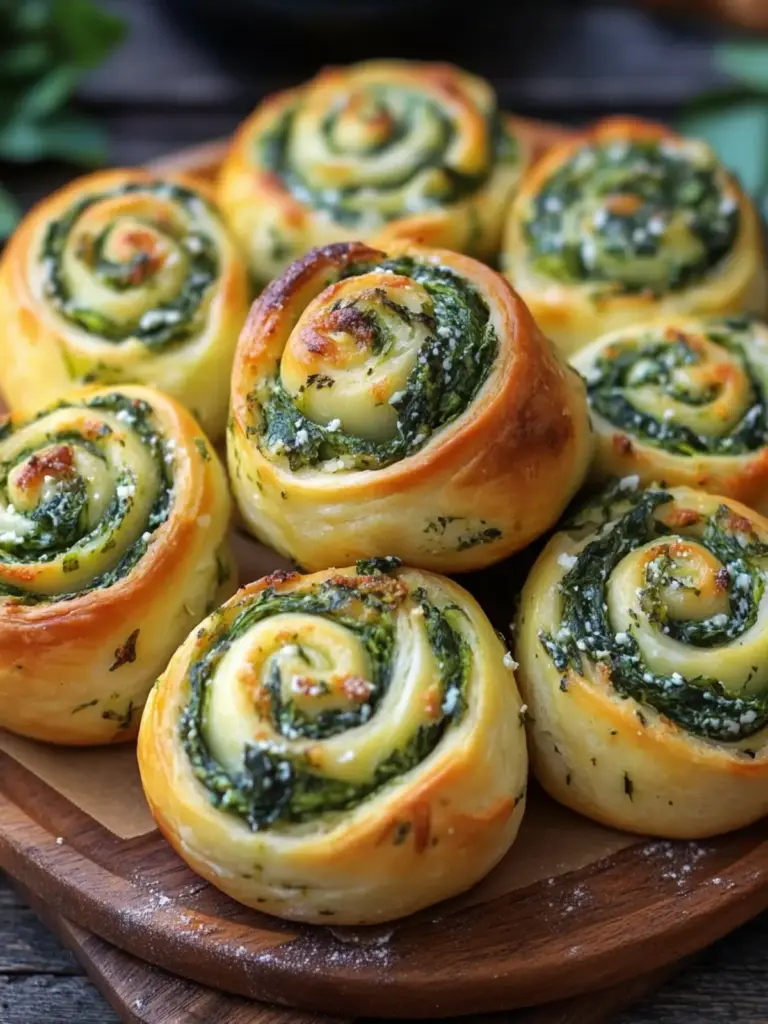 Spinach and Ricotta Rolls