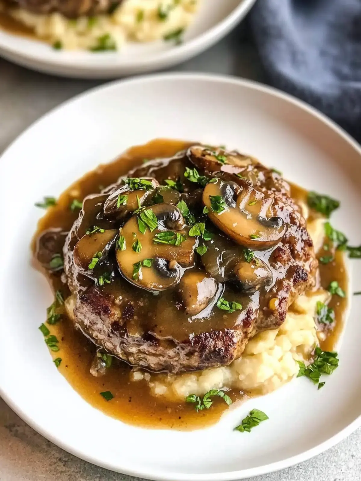 Mouthwatering Mushroom Keto Salisbury Steak You’ll Love Mushroom Keto Salisbury Steak