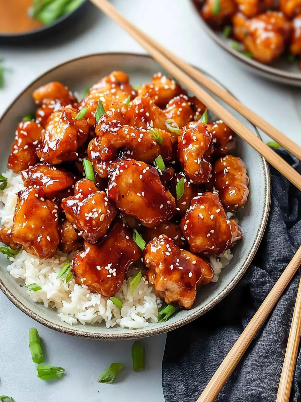 Crispy Chinese Honey Garlic Chicken: A Sweet & Savory Delight Crispy Chinese Honey Garlic Chicken