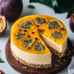 Delightful No-Bake Passion Fruit Cheesecake for Easy Indulgence Passion Fruit Cheesecake