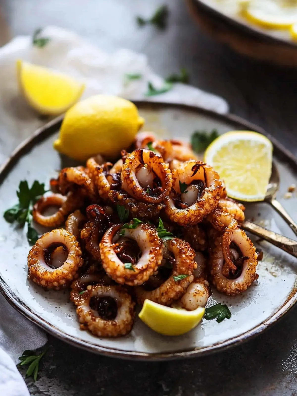 Crispy Marinated Baby Octopus: A Fragrant Seafood Delight Crispy Marinated Baby Octopus