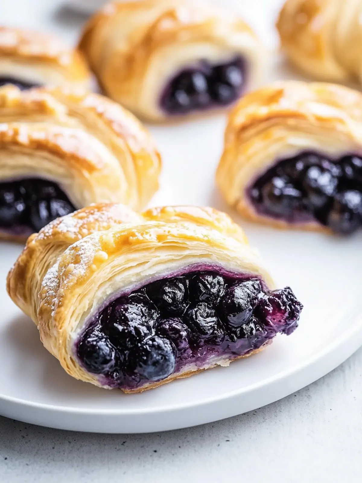 Delicious Vegan Danish with Blueberry Filling You’ll Love Vegan Danish with Blueberry Filling