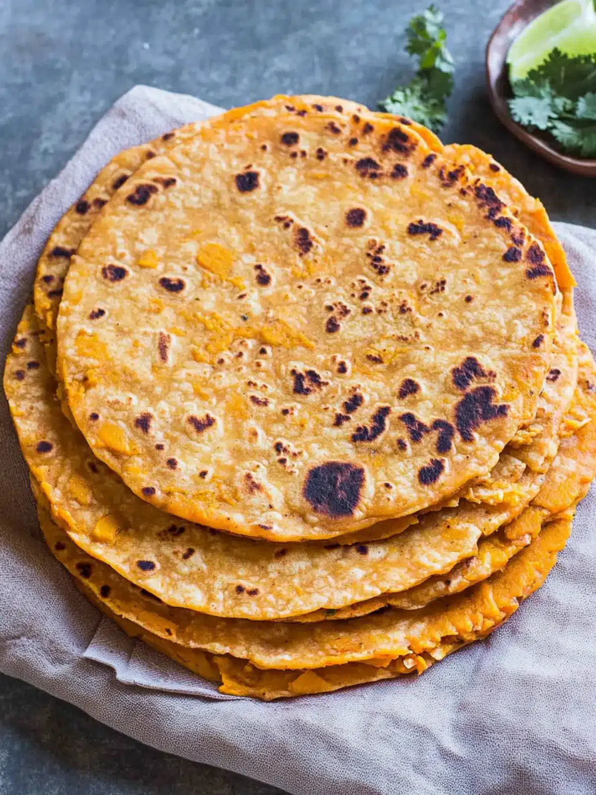 Sweet Potato Tortillas