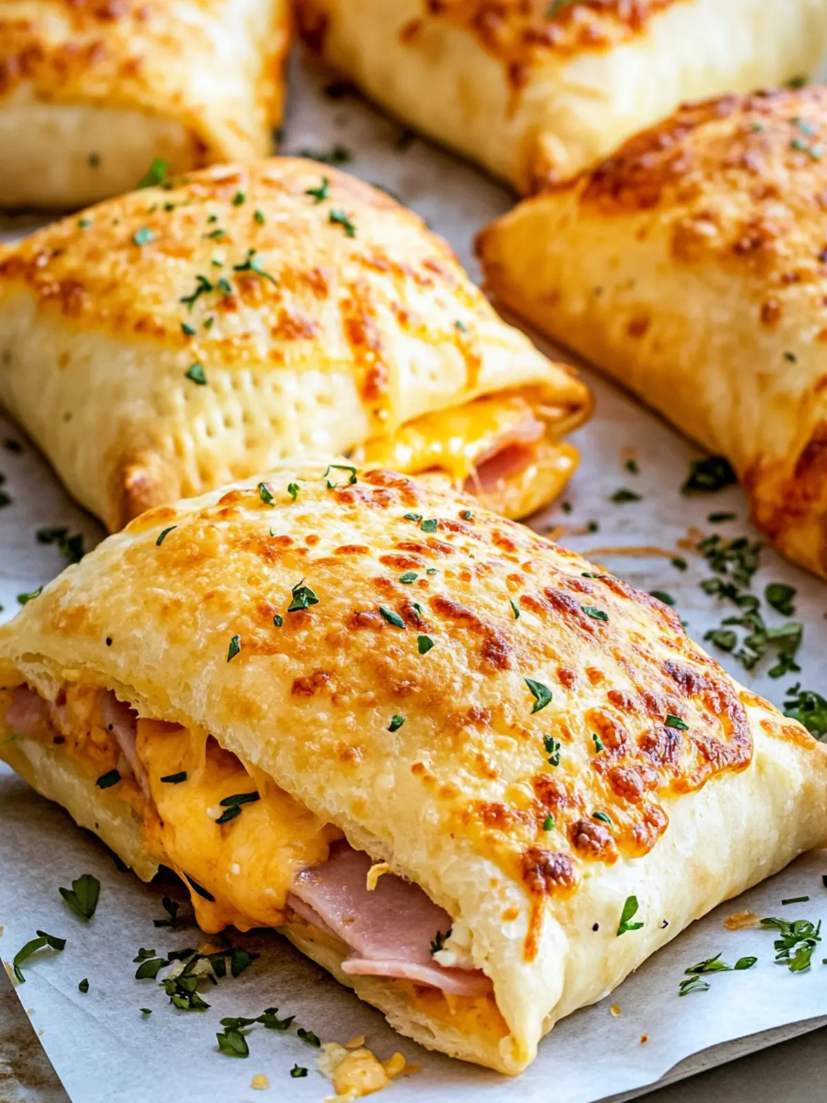 Delicious Homemade Ham and Cheese Pockets You'll Love Homemade Ham and Cheese Pockets