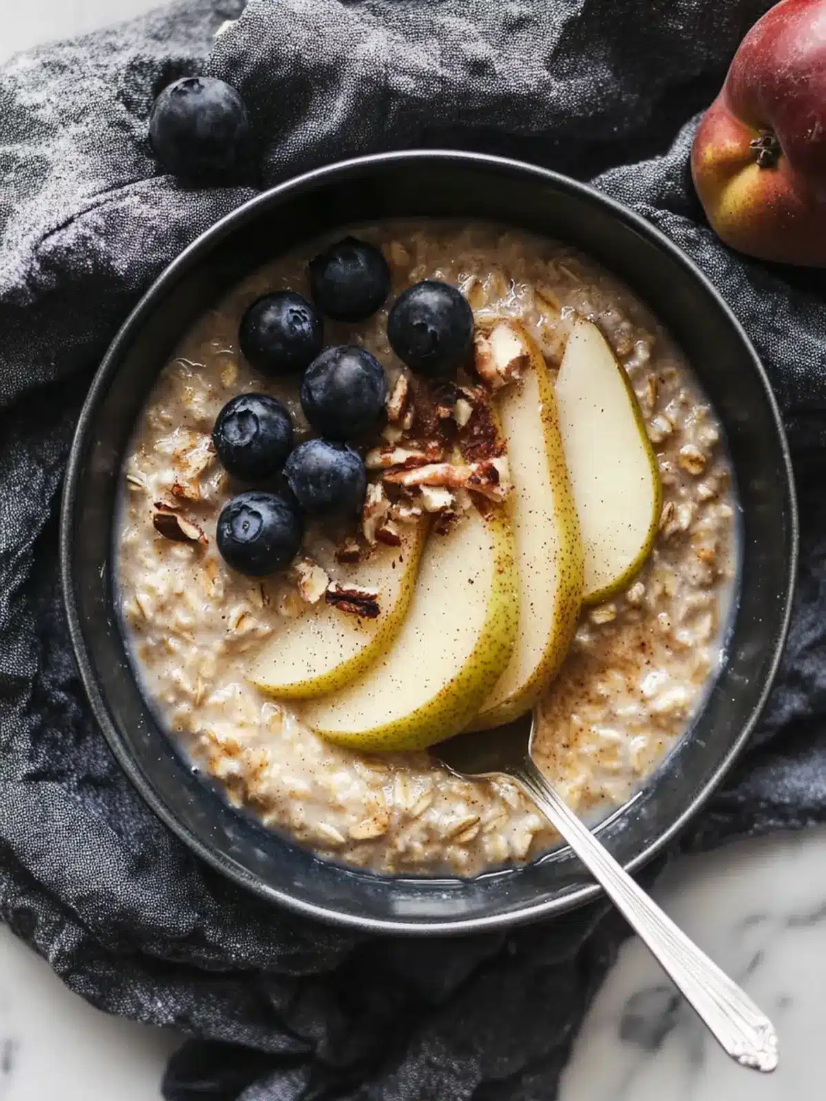 Cardamom Pear Oatmeal