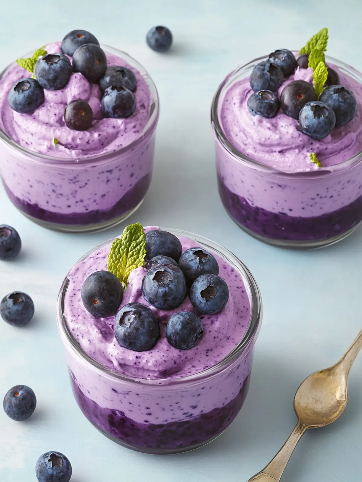Blueberry Mousse