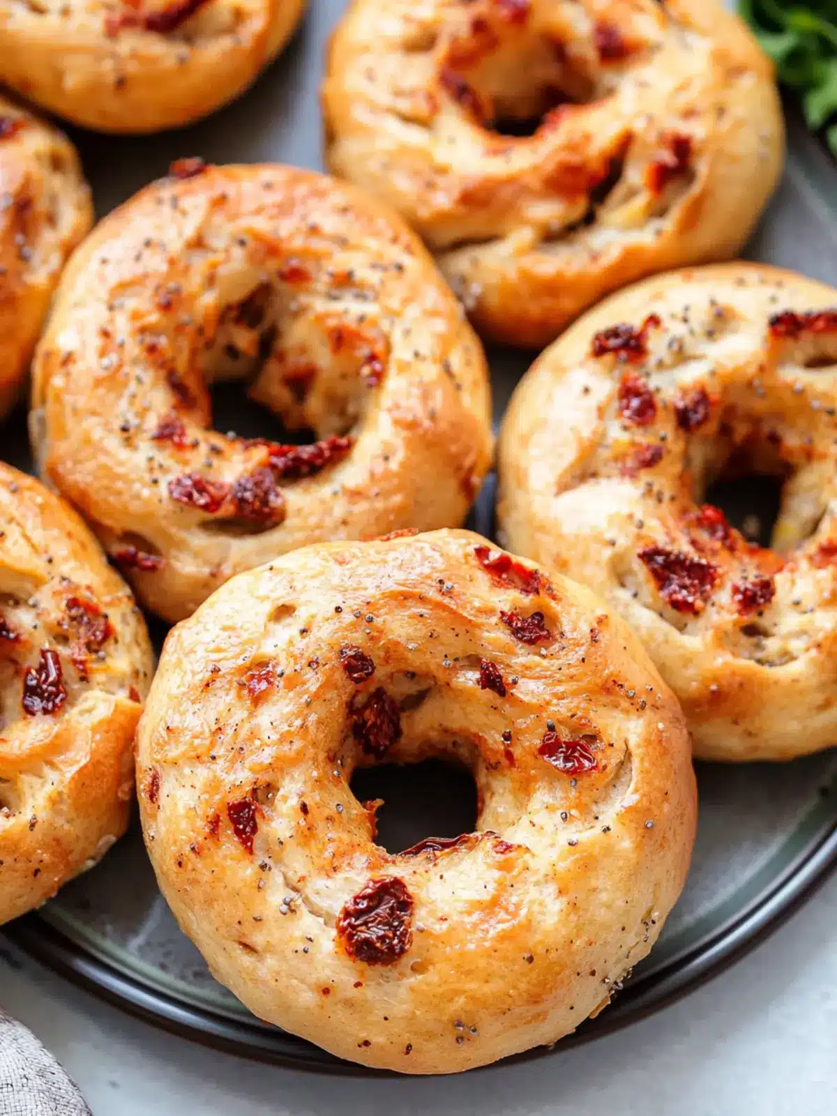 Sourdough Sun Dried Tomato Bagels: Homemade Bliss Awaits Sourdough Sun Dried Tomato Bagels