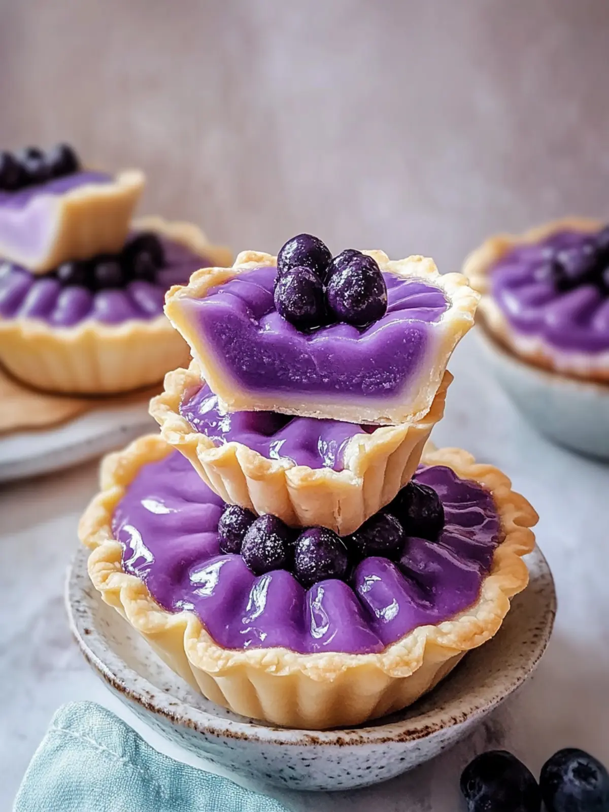 Delicious Ube Egg Tarts That Will Wow Your Taste Buds Ube Egg Tarts