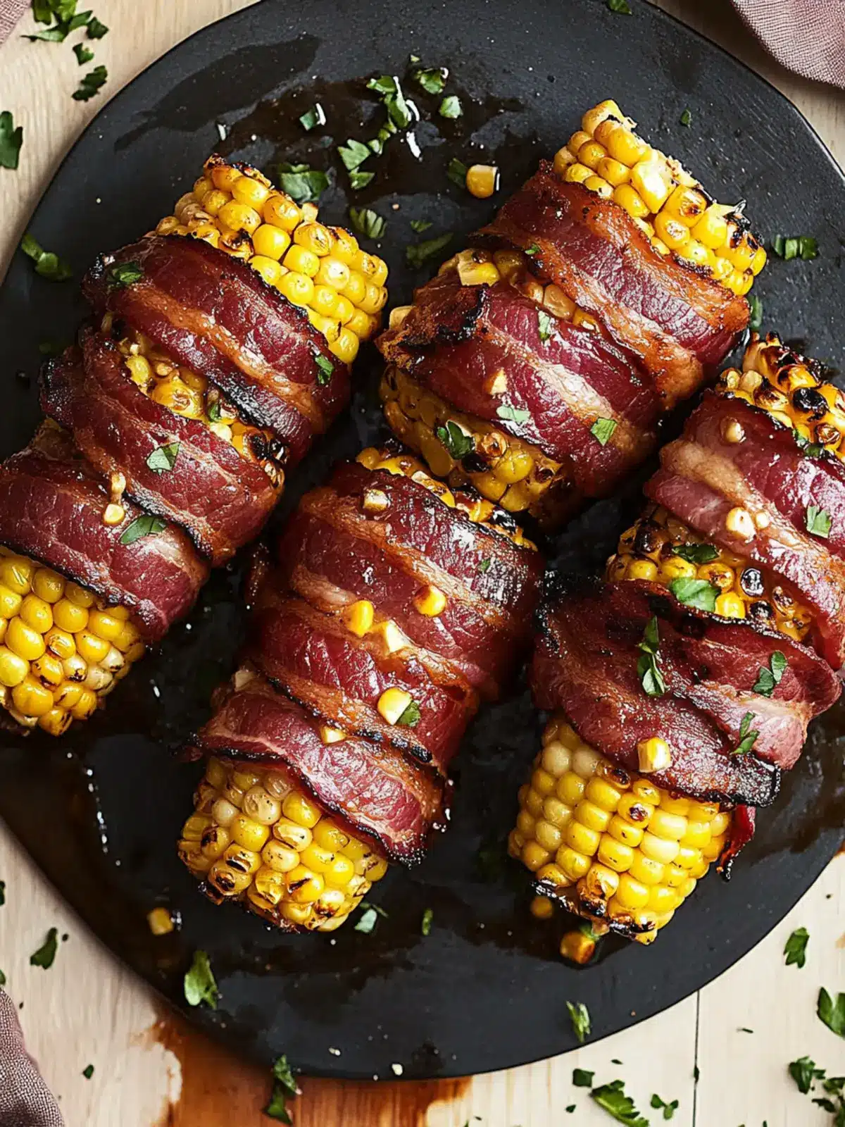 Savory Bacon Wrapped Grilled Corn You'll Crave This Summer Bacon Wrapped Grilled Corn