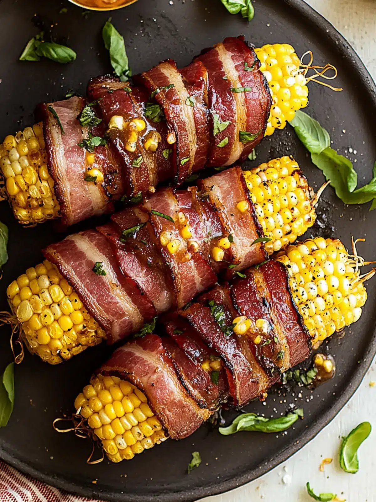 Savory Bacon Wrapped Grilled Corn You'll Crave This Summer Bacon Wrapped Grilled Corn