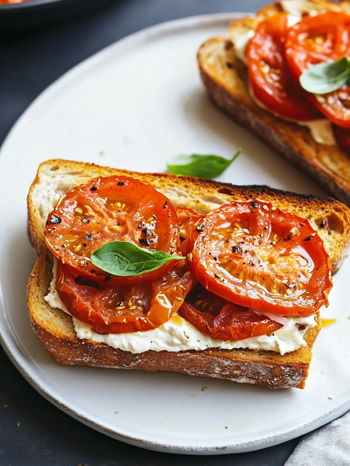 Delicious Roasted Tomato Sandwiches Perfect for Home Cooking Roasted Tomato Sandwiches