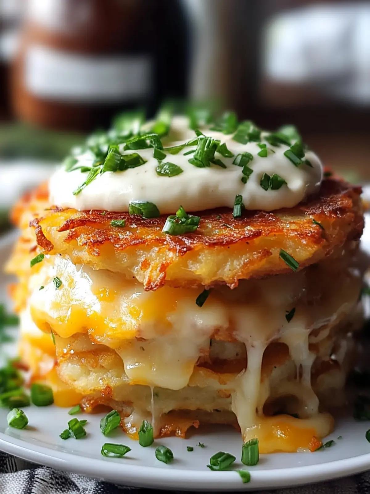 Hash Browns Breakfast Stacks