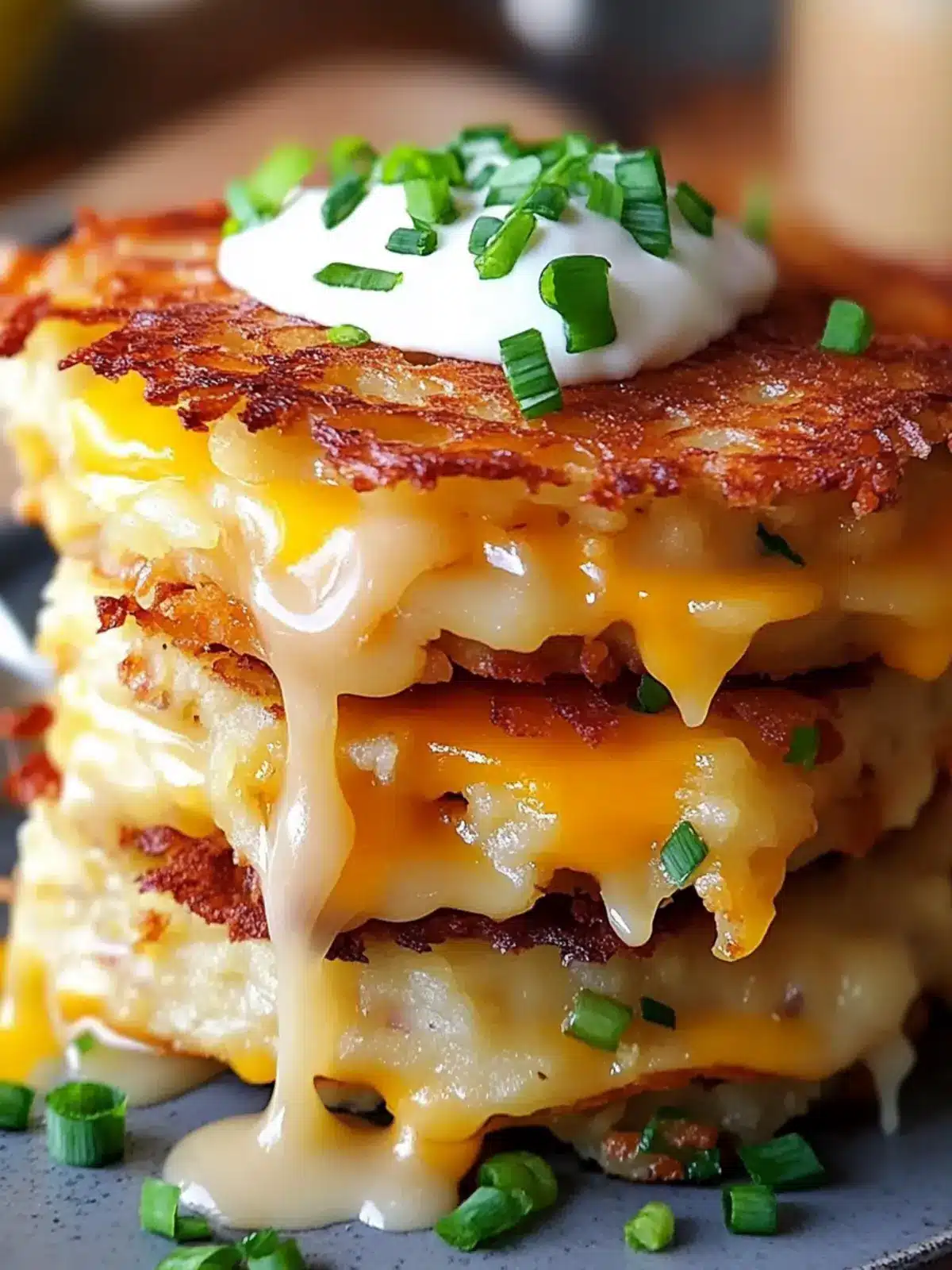 Hash Browns Breakfast Stacks