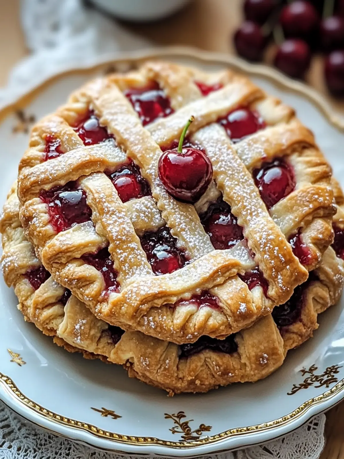 Irresistible Cherry Pie Cookies for Ultimate Sweet Cravings Cherry Pie Cookies