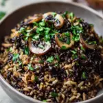 Haitian Black Mushroom Rice