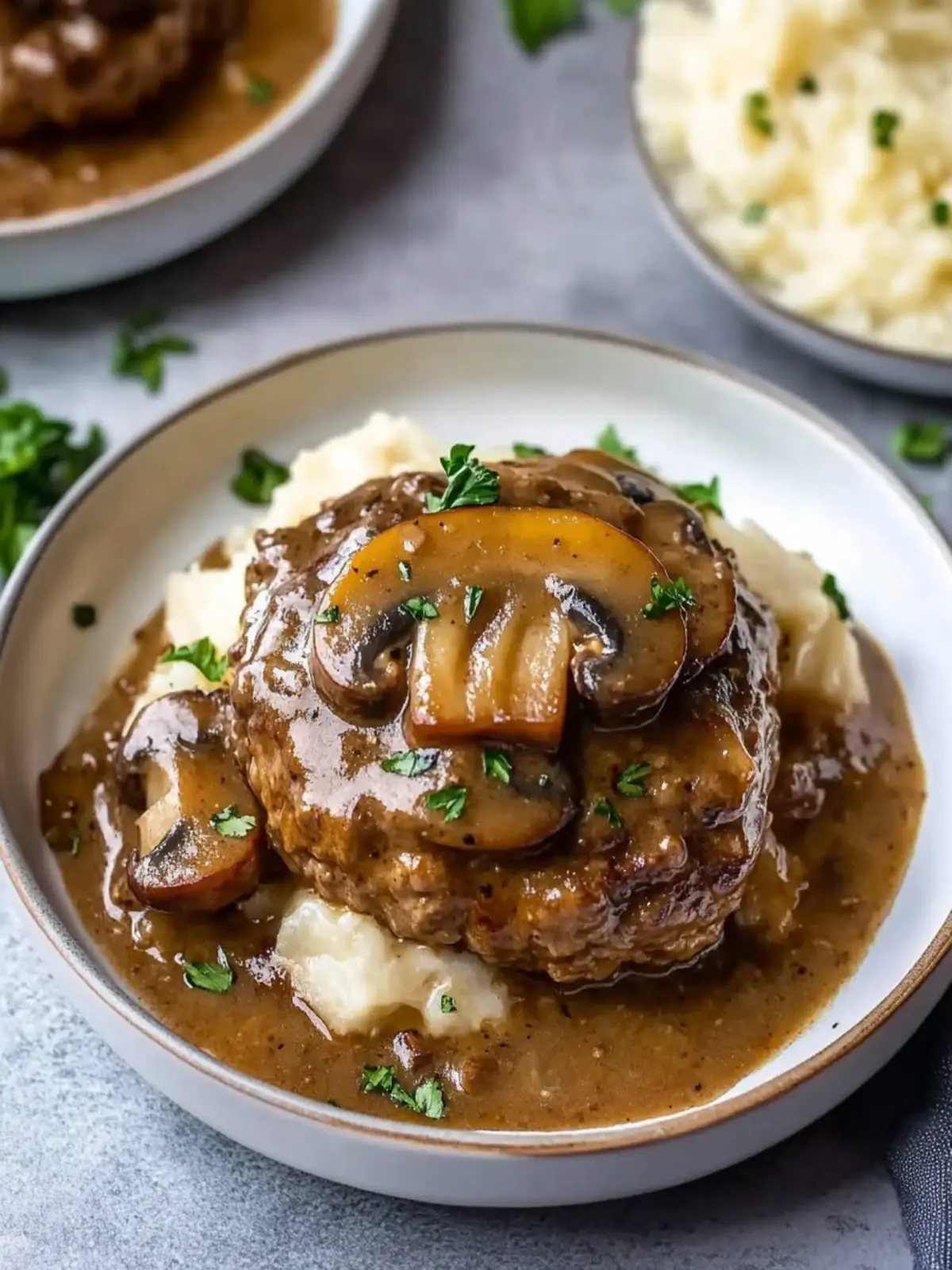 Mouthwatering Mushroom Keto Salisbury Steak You’ll Love Mushroom Keto Salisbury Steak
