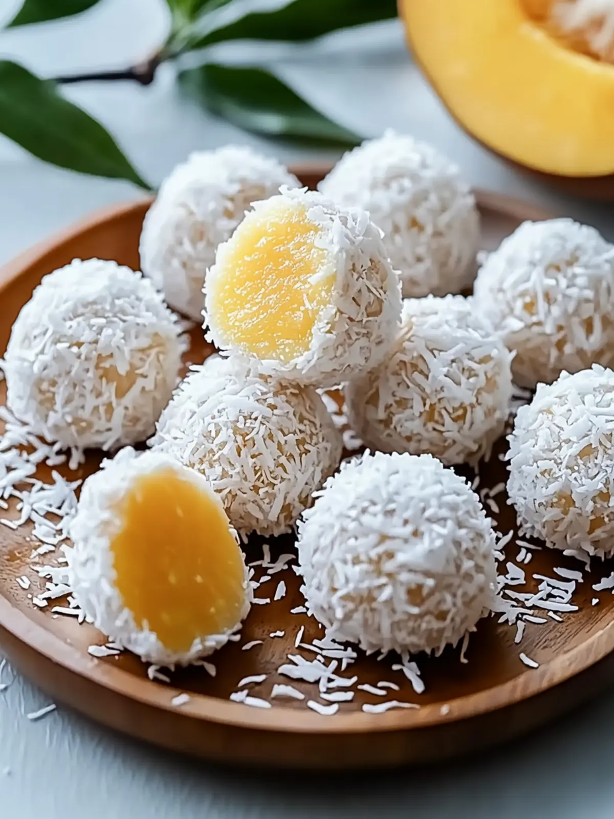 Delicious Coconut Mango Bliss Balls for Your Sweet Cravings Coconut Mango Bliss Balls