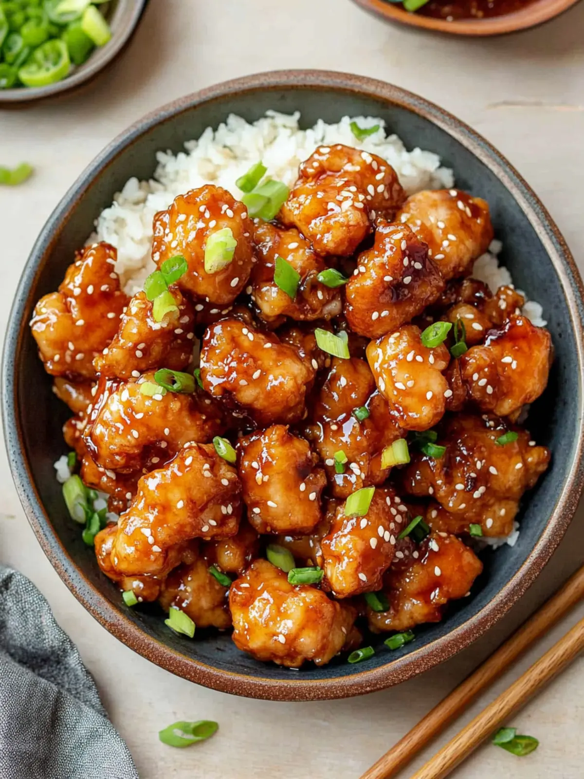 Crispy Chinese Honey Garlic Chicken: A Sweet & Savory Delight Crispy Chinese Honey Garlic Chicken
