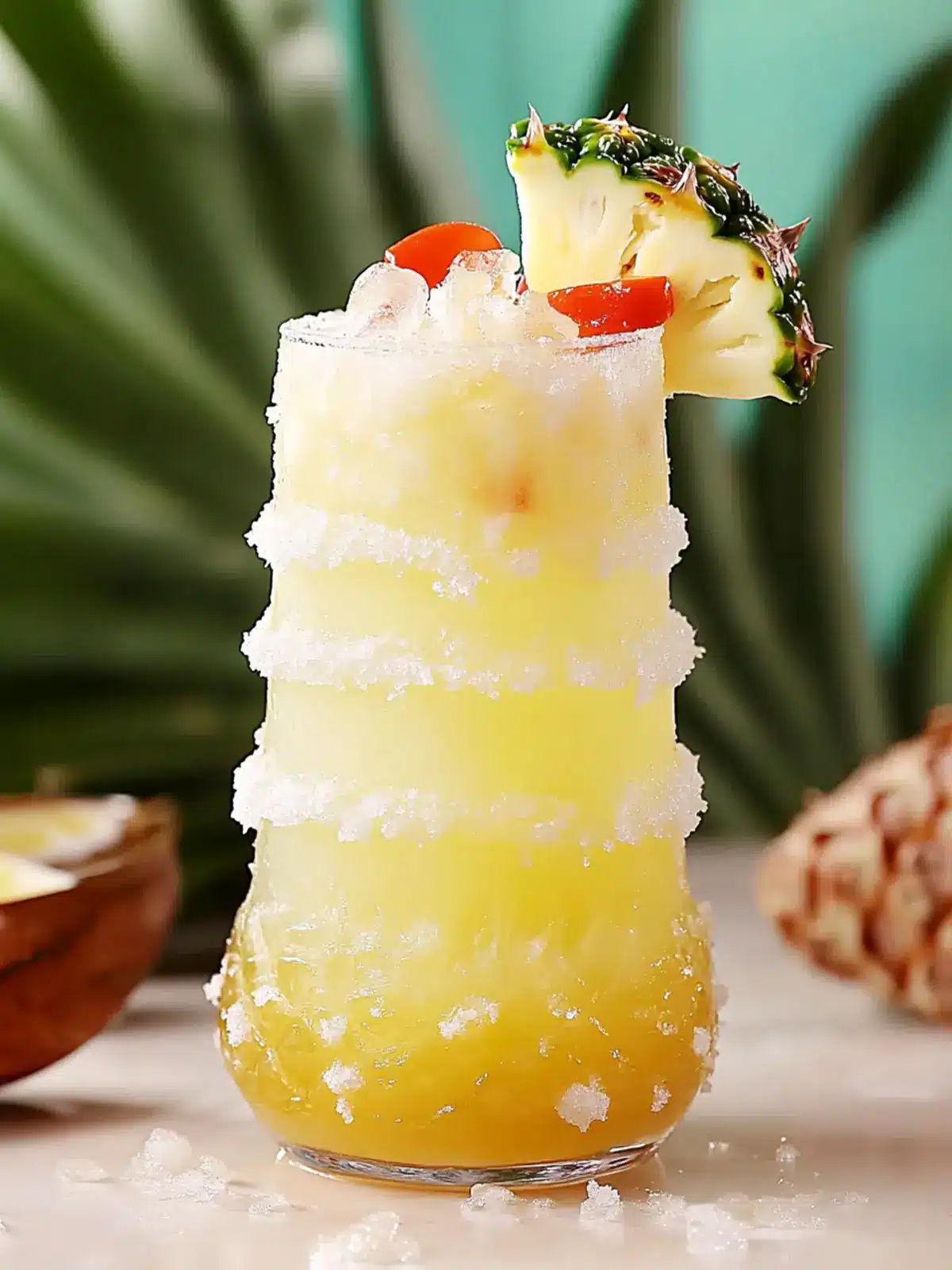 Refreshing Non Alcoholic Piña Colada Punch for Easy Sipping Non Alcoholic Piña Colada Punch