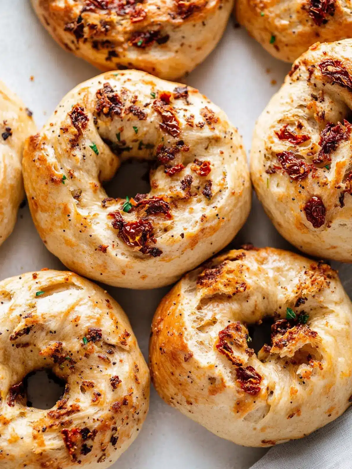 Sourdough Sun Dried Tomato Bagels: Homemade Bliss Awaits Sourdough Sun Dried Tomato Bagels