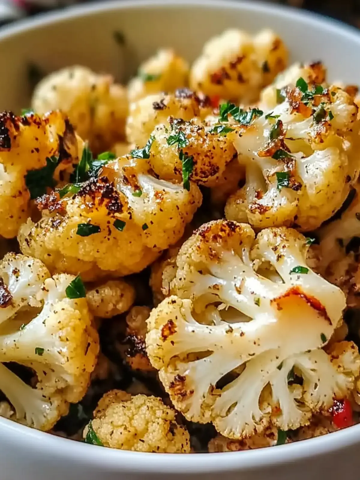 Savory Garlic Butter Roasted Cauliflower to Wow Your Tastebuds Garlic Butter Roasted Cauliflower
