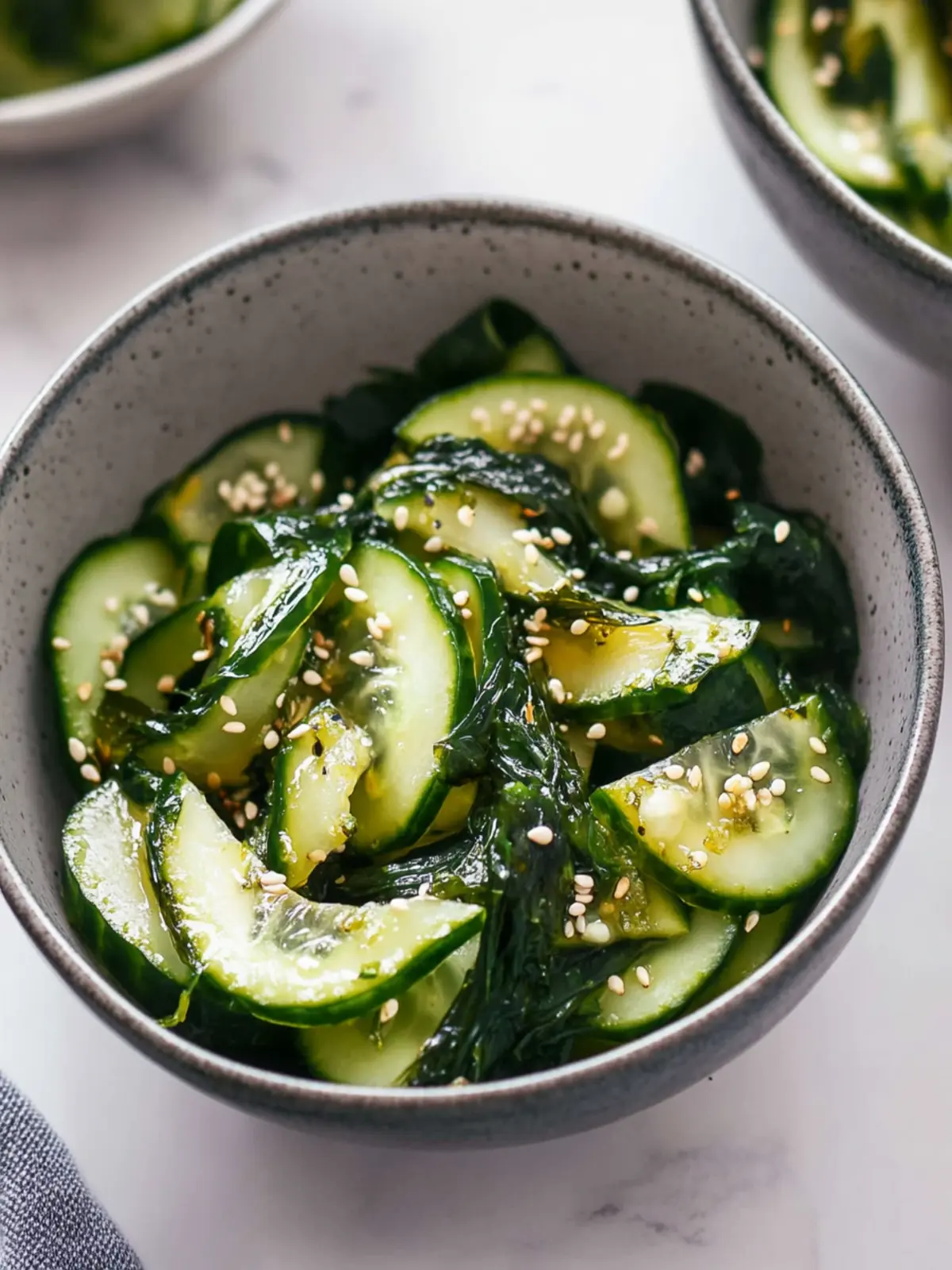 Japanese Cucumber and Seaweed Salad
