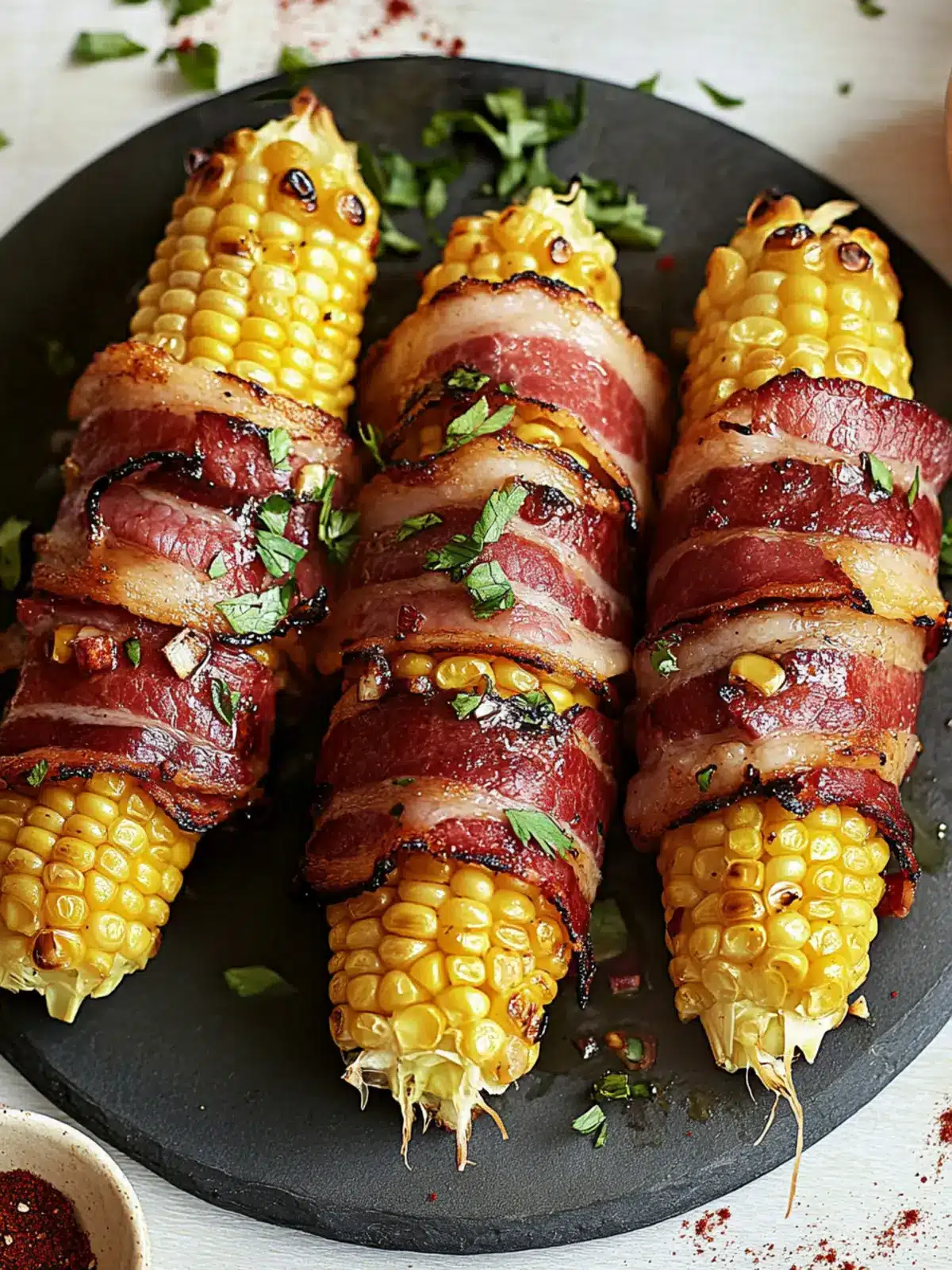 Savory Bacon Wrapped Grilled Corn You'll Crave This Summer Bacon Wrapped Grilled Corn