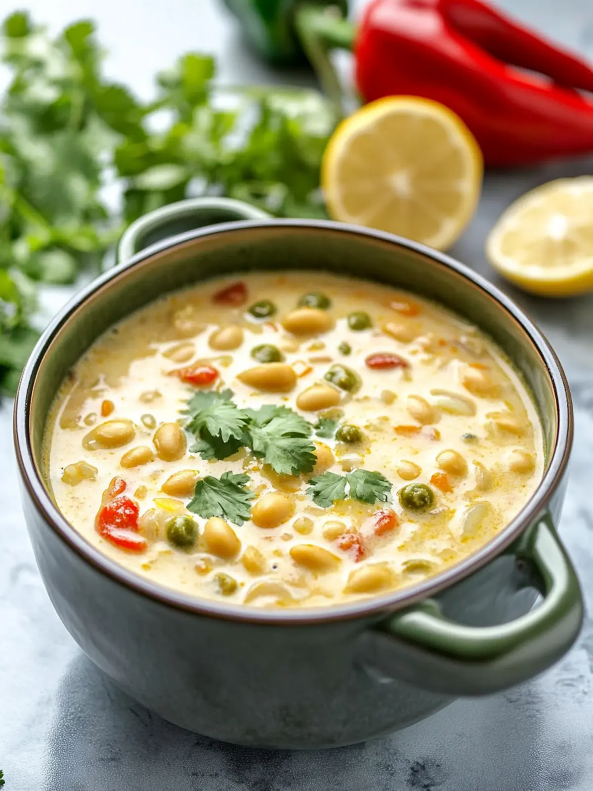 Vegetarian White Chili