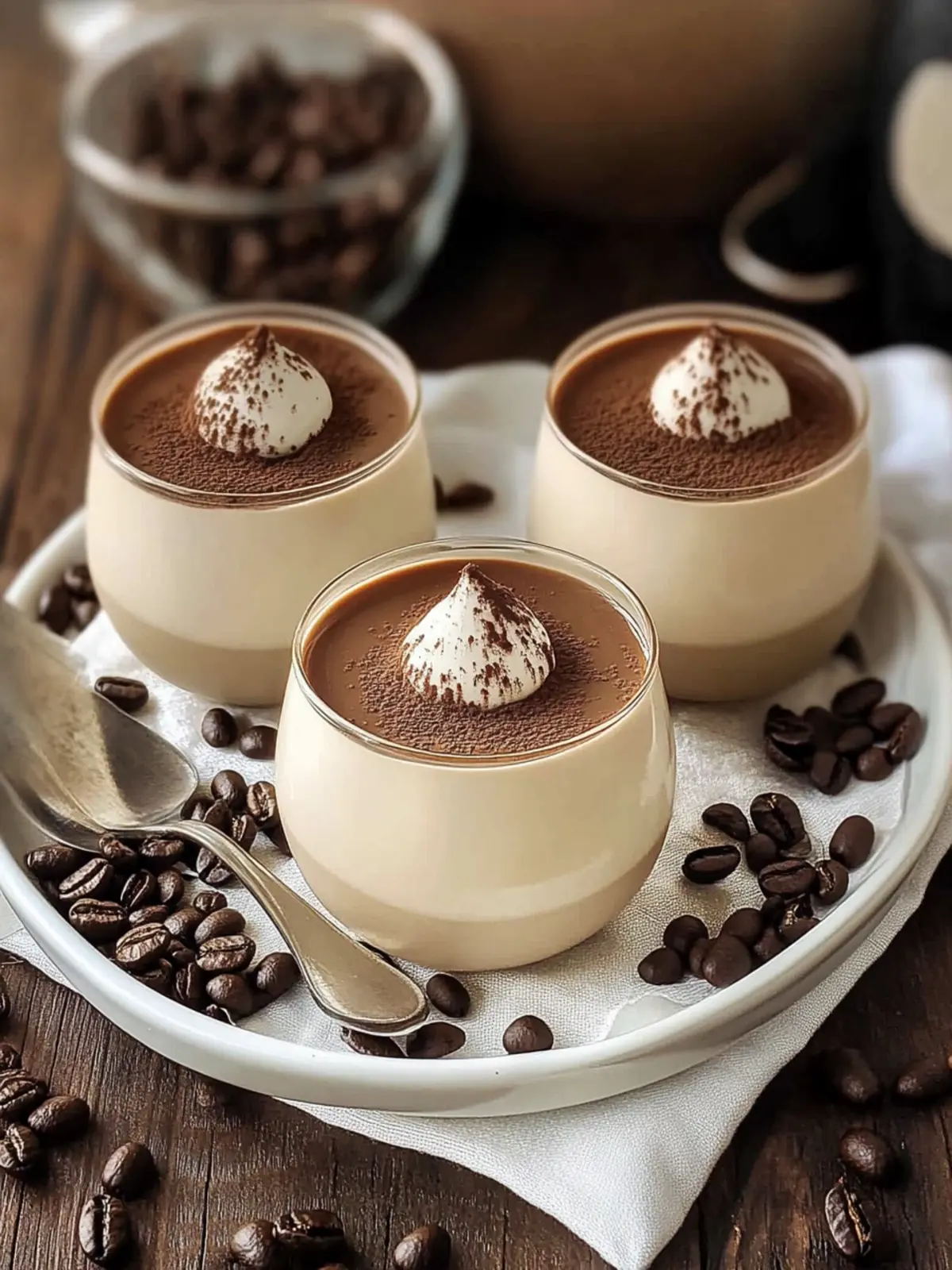 Espresso Panna Cotta