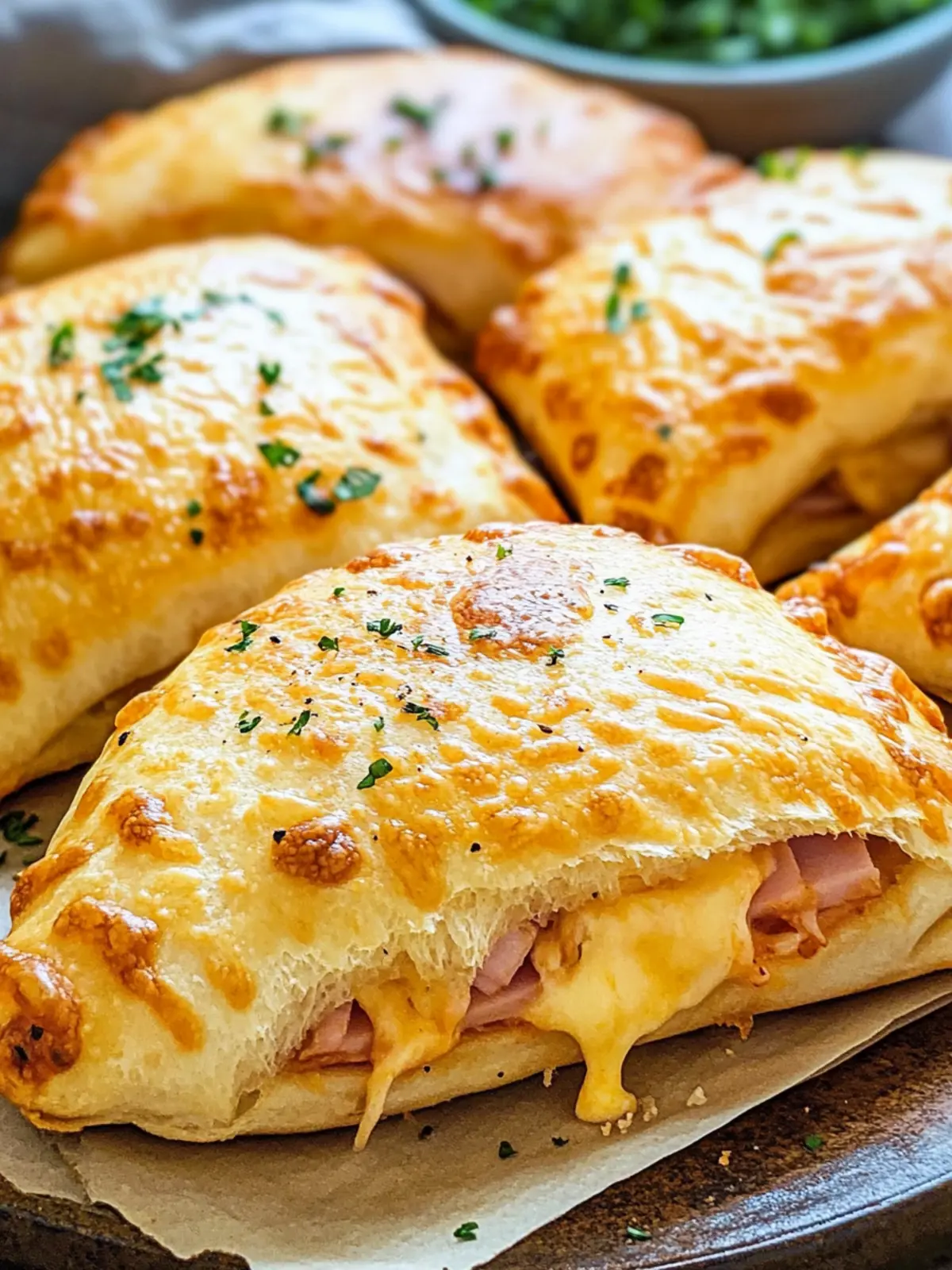 Delicious Homemade Ham and Cheese Pockets You'll Love Homemade Ham and Cheese Pockets