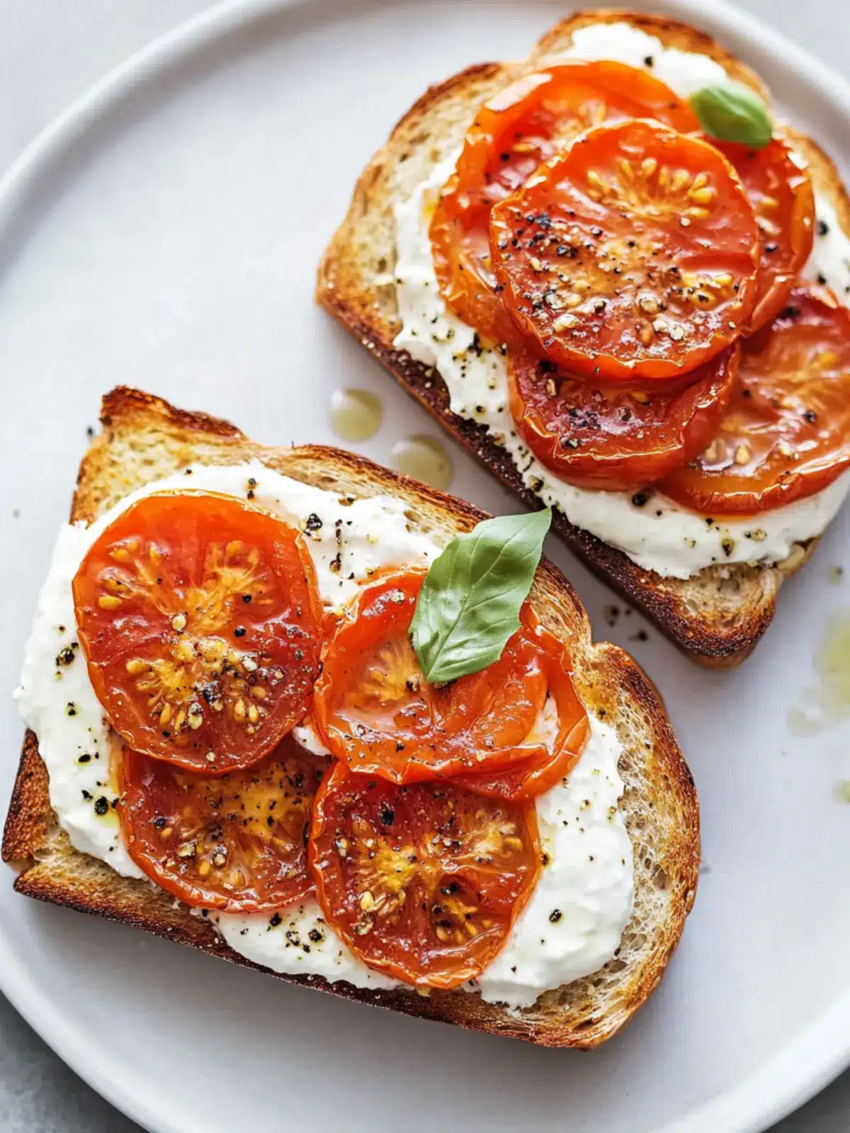 Delicious Roasted Tomato Sandwiches Perfect for Home Cooking Roasted Tomato Sandwiches